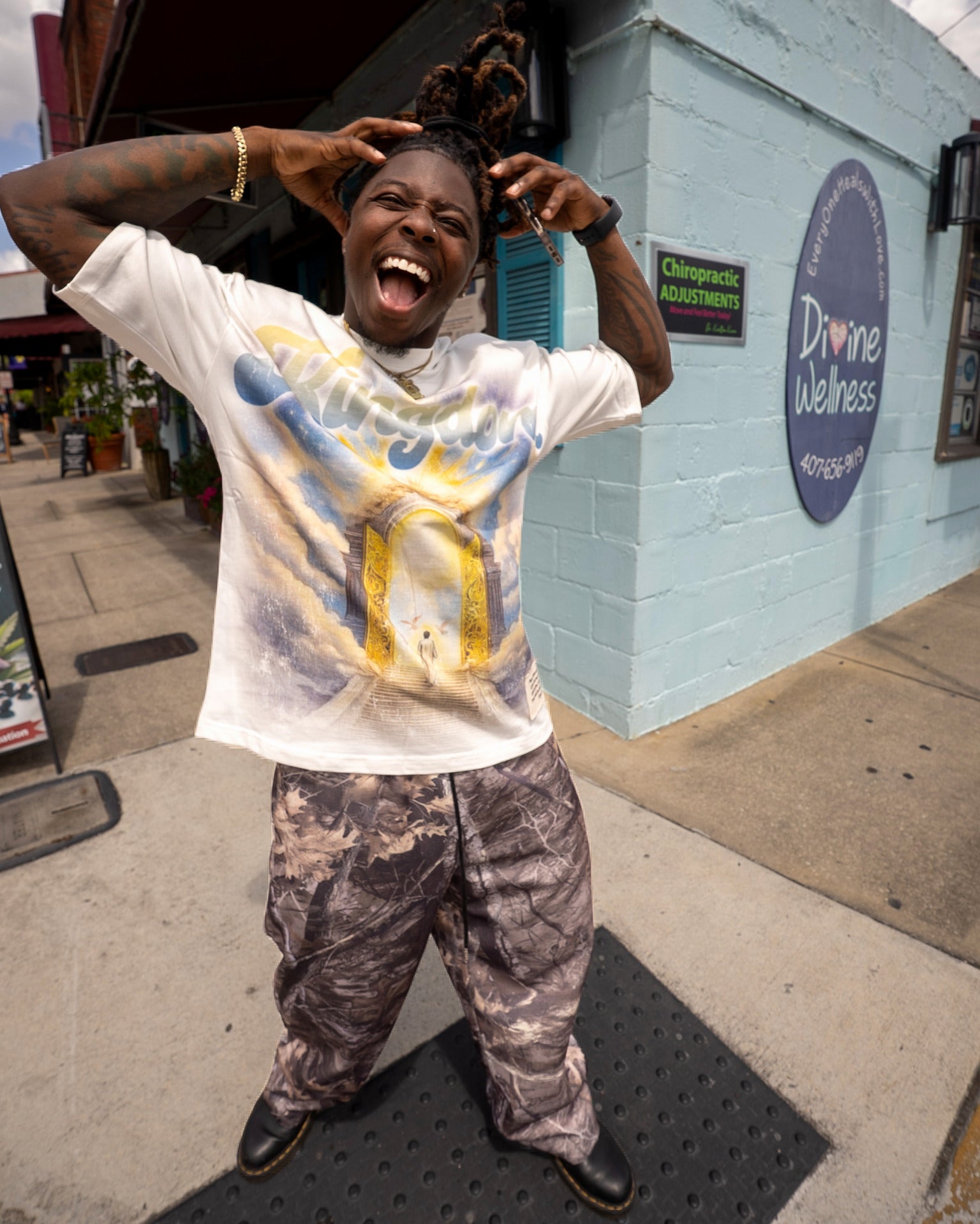 Coming to Kingdom Off-White Tee