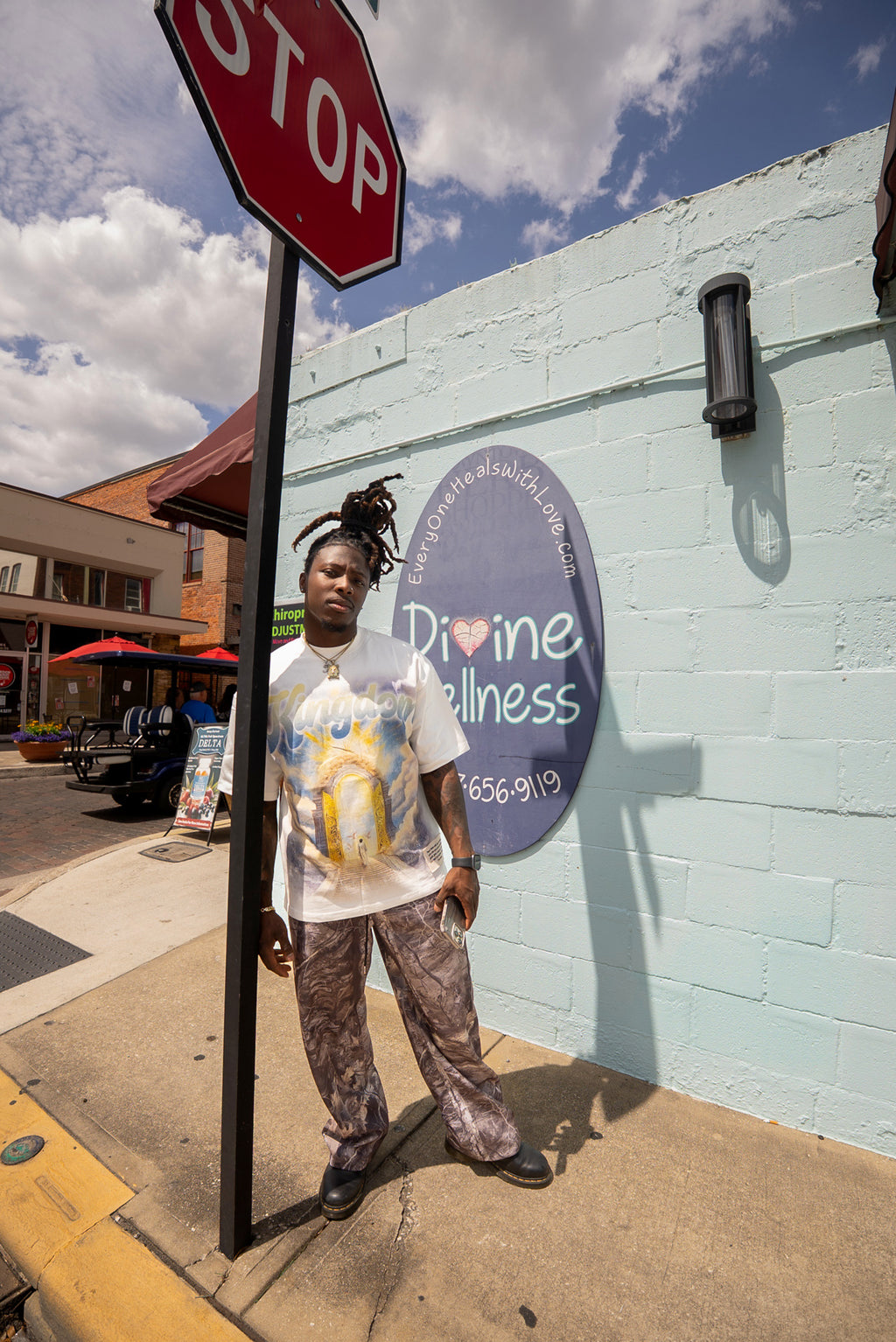 Coming to Kingdom Off-White Tee